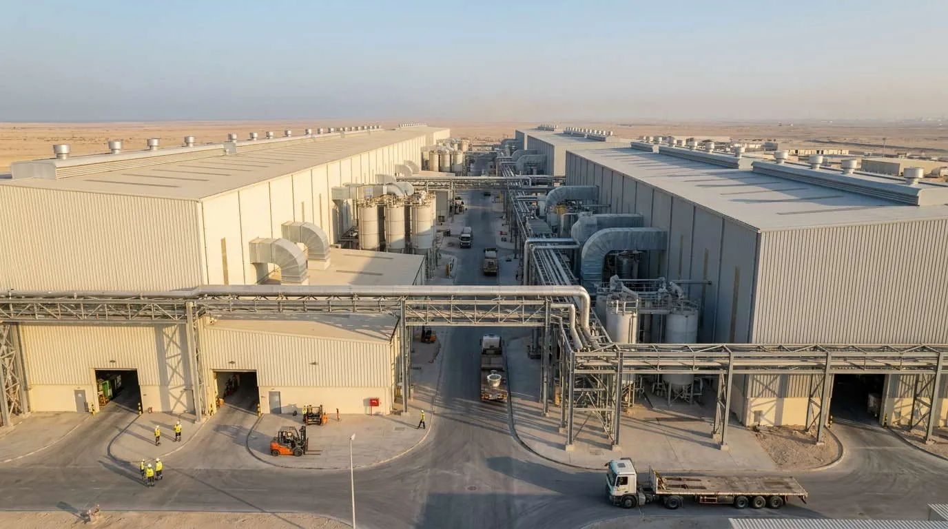 1,200m Ultra-Long Aluminum Smelting Potline Complex in Bahrain: Millimeter-Precision PTA Crane Rail Alignment and Coastal Thermal-Slip Engineering