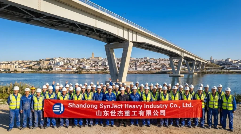 850-Meter Continuous Steel Box Girder Highway Bridge in Algiers: Heavy-Duty Urban Mobility and Rapid Modular Erection
