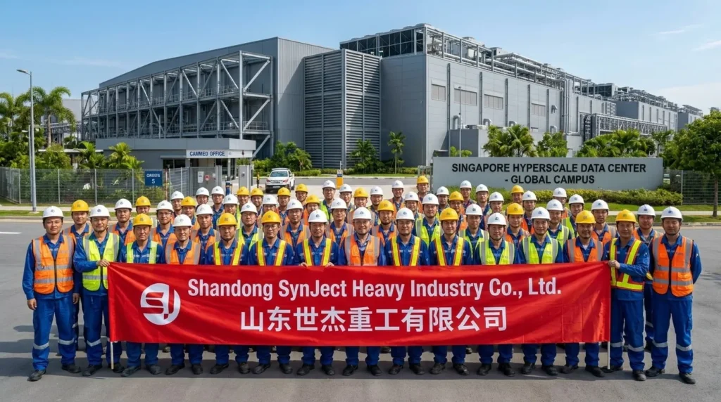 48,000 sqm Hyperscale Supercomputing Data Center in Singapore: Heavy-Duty Rigidity, Vibration Control, and Accelerated Delivery